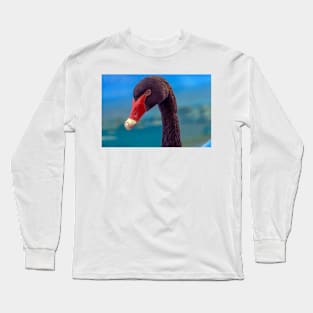 PORTRAIT OF A BLACK SWAN Long Sleeve T-Shirt